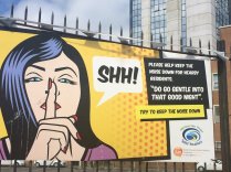 Swansea Council Dylan Thomas quote poster